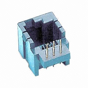 RJ12 Bottom Entry DIP PCB Jack