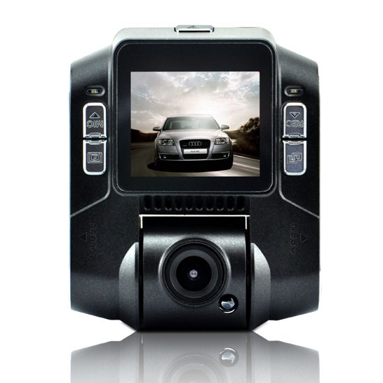 Car DVR with Novatek solution, 1 million pixels and 1.5" HD display