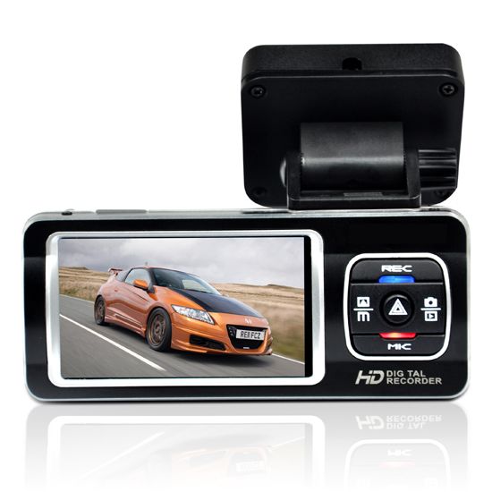 Car DVR with Ambarella solution, 5 million pixels, 2.7" HD display