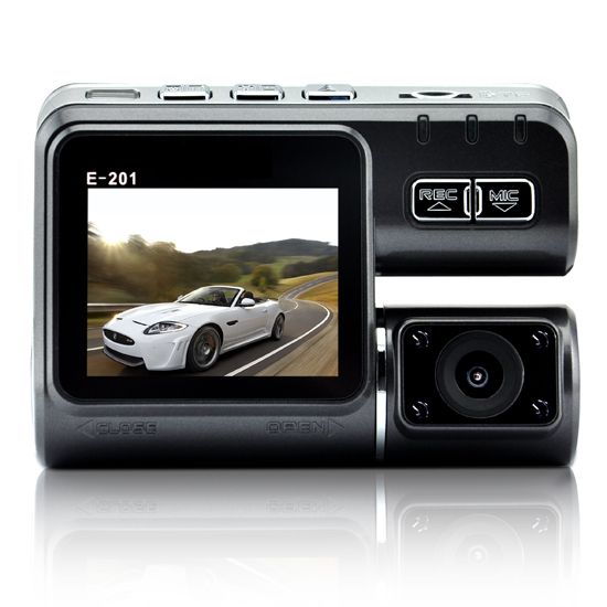 Car DVR with Allwinner solution, 2 million pixels and dual cameras