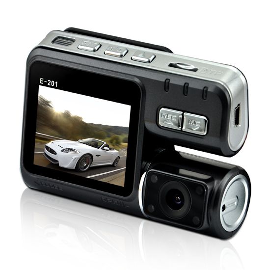 Car DVR with Allwinner solution, 2 million pixels and dual cameras