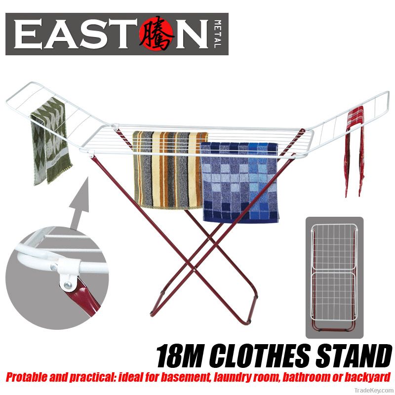2013 top promotional folding clothes drying rack with wings