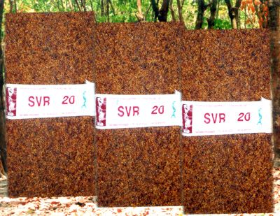 Natural rubber SVR 20
