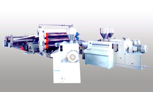PVC Paint Free Plate and Foamed Plate Extrusion Line