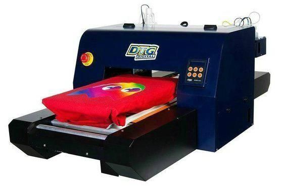 Garment Printer Fabric DTG KIOSK 3 Direct To Black White T-SHIRT Textile Clothes