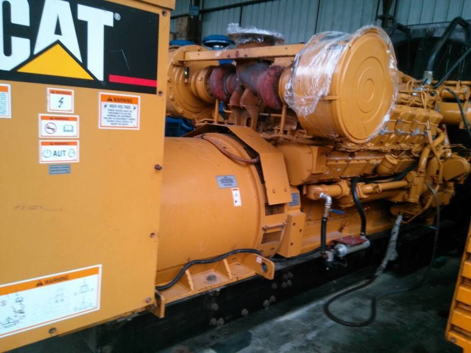 Used Caterpillar Diesel Generator C3512 1000 ekW 1250 kVA