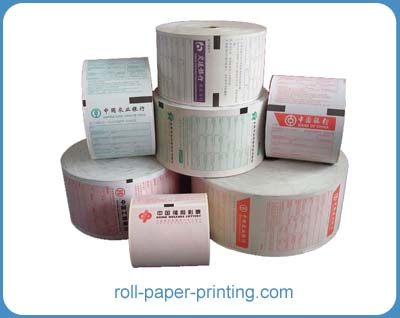 ATM roll paper Thermal roll paper Thermal paper for ATM