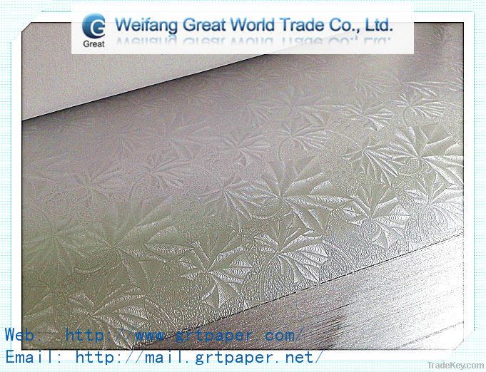 Embossed Metallized Paper