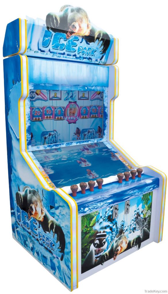 Ice park game machine(two players)
