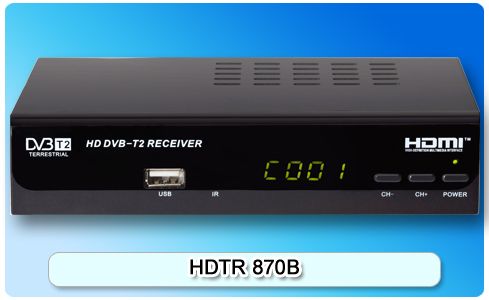 DVB-T2 SET-TOP-BOX Mstar 7816 FTA+PVR HDTR 870B