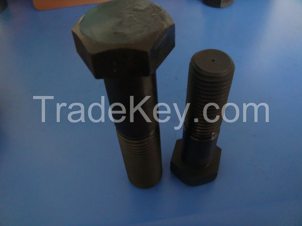 Black Oxide Carbon Steel Hex Bolt Din931