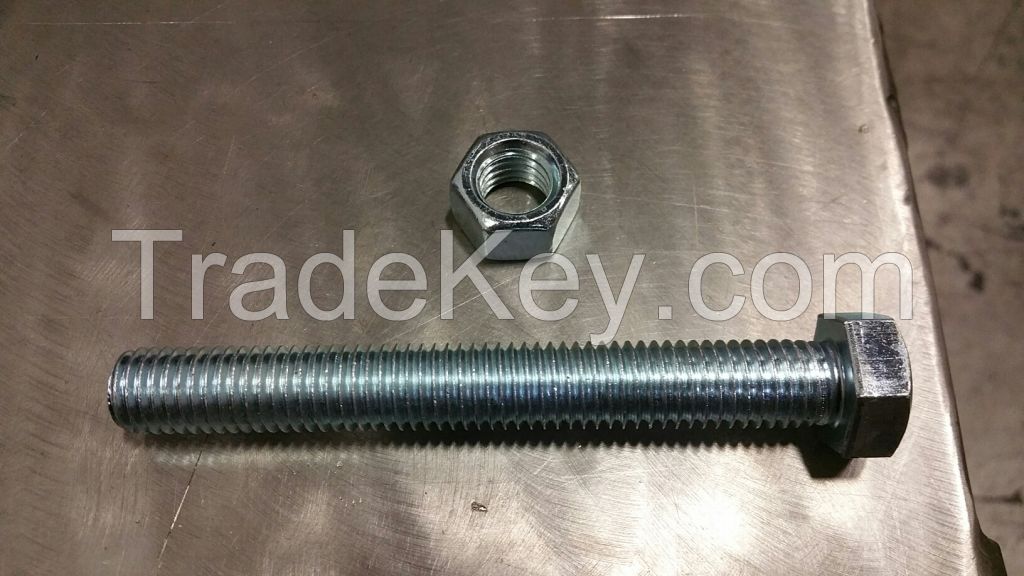 ASTM A307 Grade A Hex Bolt and nut