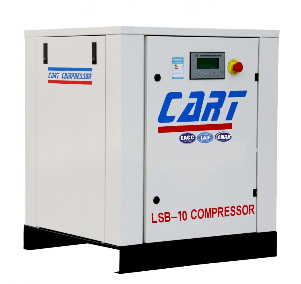 10HP screw air compressor 7.5kW