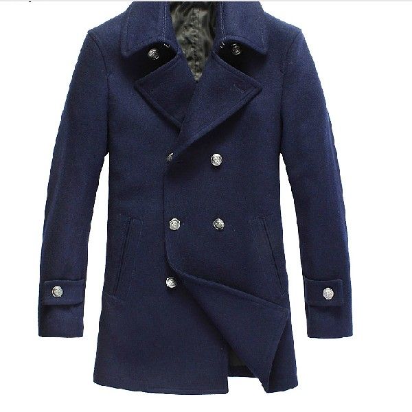 2013autumn new style men simple cotton coat