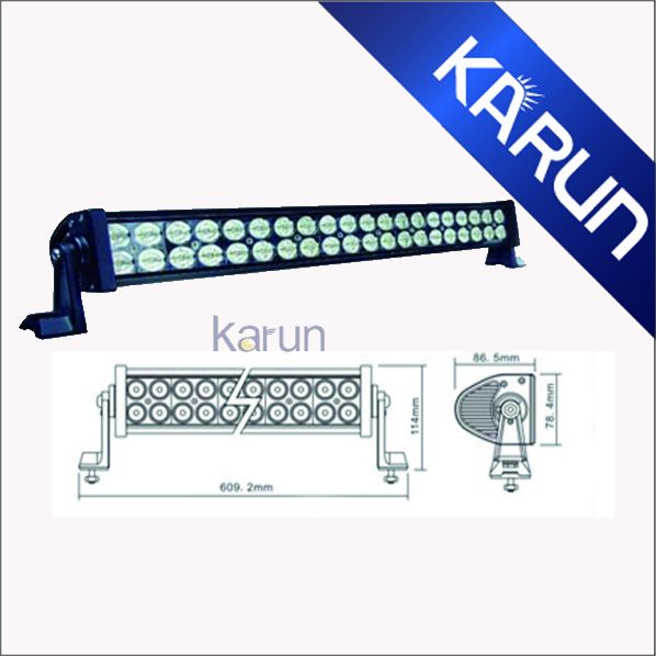 Popular 120 Watt 21.5 inch LED Light Bars for off road vehicles, ATV, UTV, Truck etc