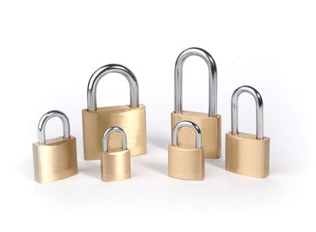 Medium Type Brass Padlock