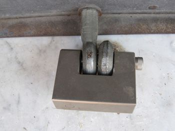 CISA Style Hardened steel Shutter Padlock