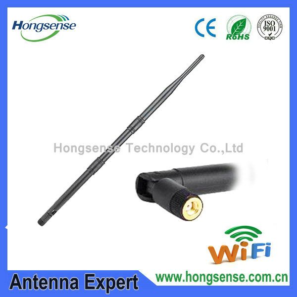 2.4GHz 9dBi Router Network WLAN Antenna Wifi Aerial RP-SMA omni signal booster