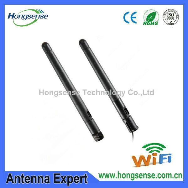 2.4GHz stubby antenna suitable for Wi-Fi, Bluetooth and ZigBee applications