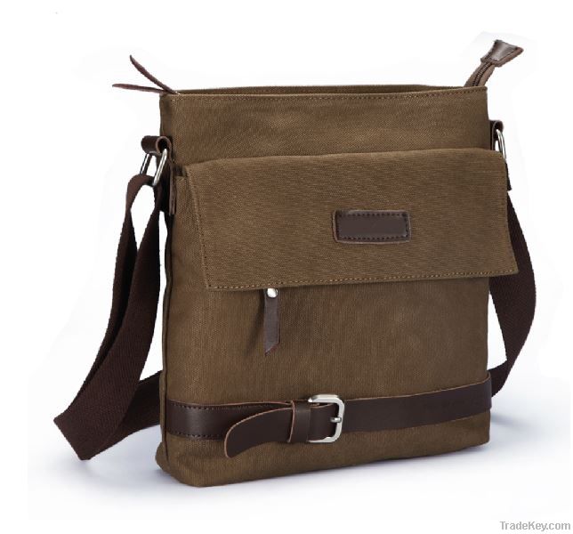 Men canvas bag men bag shoulder bag inclined shoulder bag computer bag