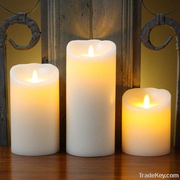 falmeless led wax luminara candle