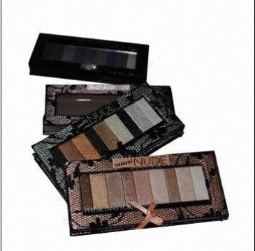 Paper palette case for eyeshadow by lace &amp; satin cloth