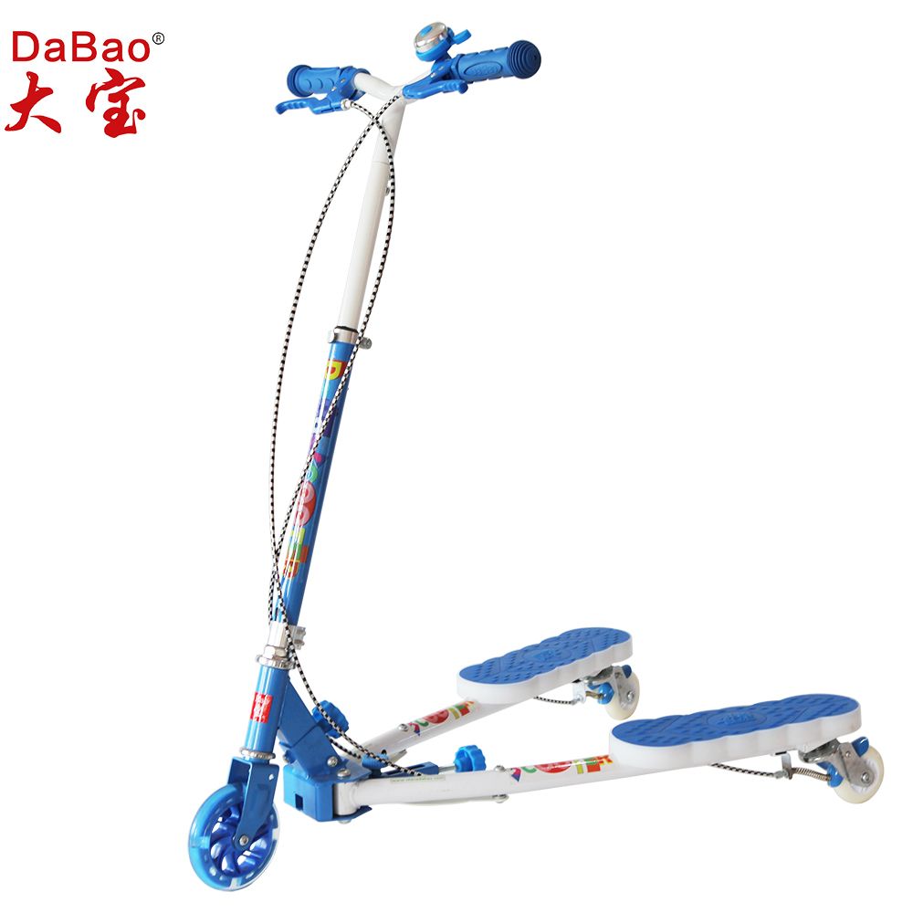 3 wheel frog swing scissor kick scooter for kids