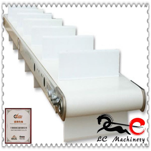 white color food grade pvc conveyor belt