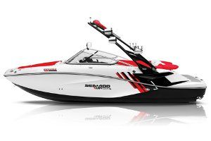 2013 Seadoo Challanger 210 Wake come with trailer