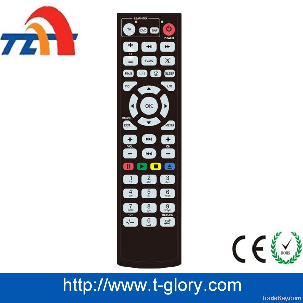 learning remote control for TV/DVD/SAT