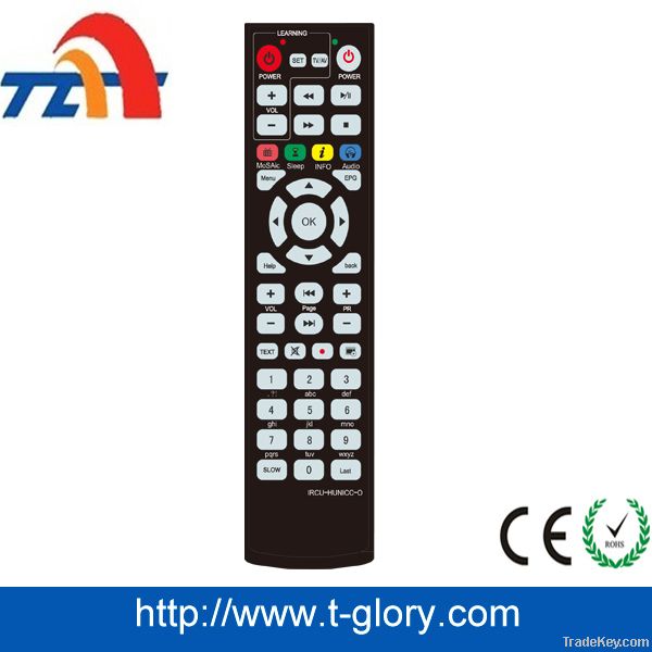 set top box remote control with TV learning function