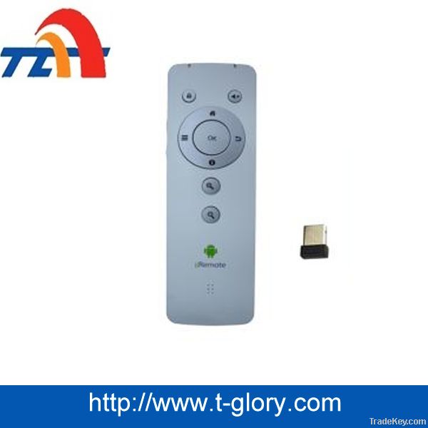 KR50 2.4G RF air mouse remote control for android set top box