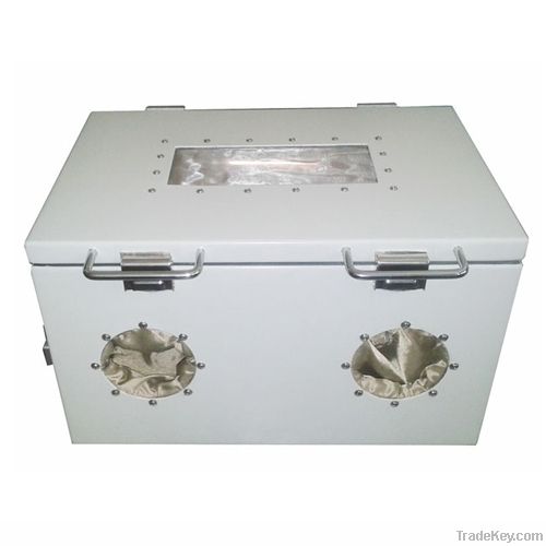 Visual electromagnetic field shielding box, rf box