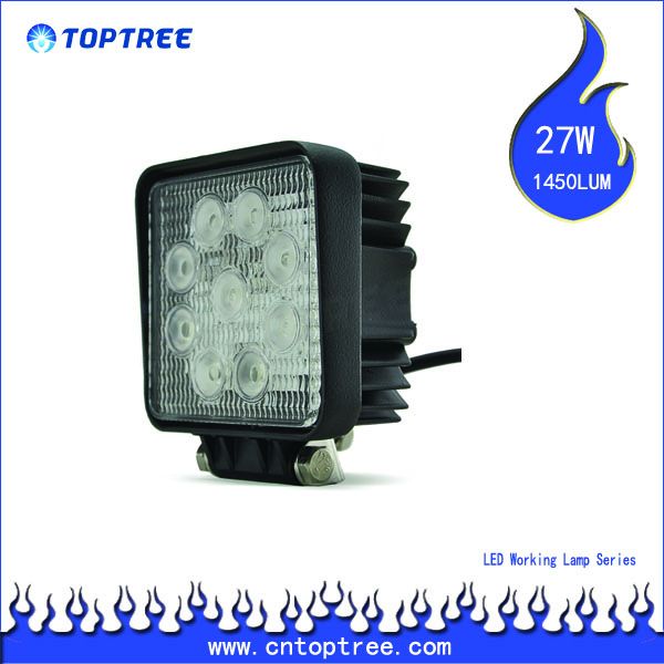 27W LED Work Light, Off road, ATV, SUV, 4x4 work lamps 2 YEAR WARRANTY