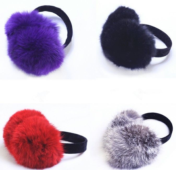 fur earmuffs