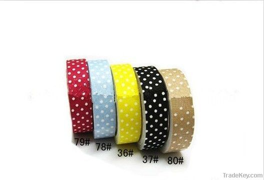 100% cotton fabric tape , decoration adhesive fabric tape