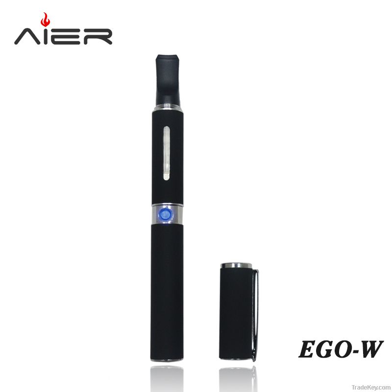 Wholesale top selling products e-cig ego w clear atomizer