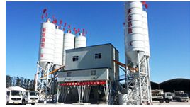 HLS180/240 Commerical ready-mixed concrete batching plant