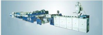 PC/PPLDPE/PE Plastic Hollow Grid Plates Extrusion line