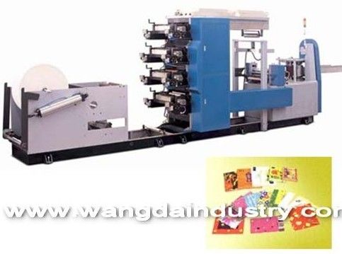 Full Auto Multi-colors Napkin Paper Machine (WD-NPM-180/500) 