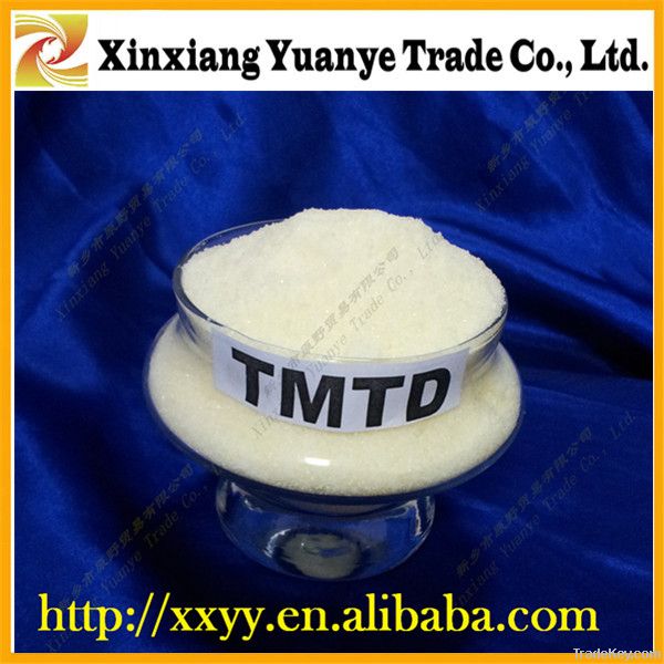 rubber accelerator tt(tmtd) made in china