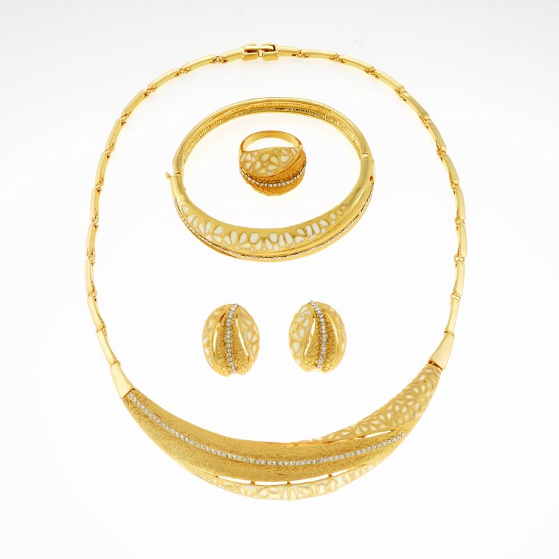 Wholesale Middle-East Style 14k Yellow Gold plated Jewelry Sets