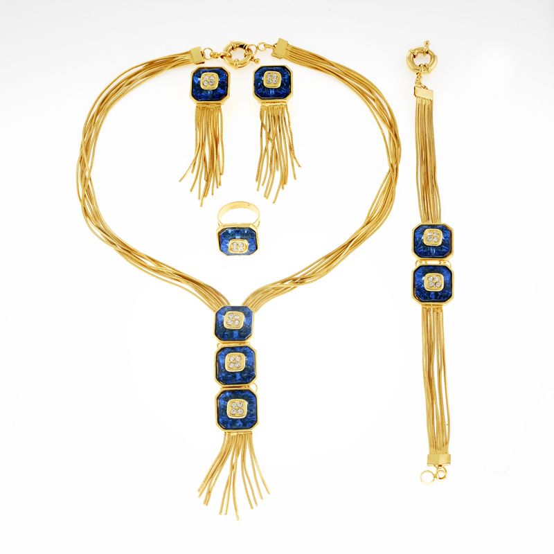 Wholesale Middle-East Style 14k Yellow Gold plated Jewelry Sets