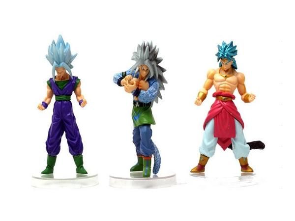 Promotional cartoon dragon ball z action figures toys