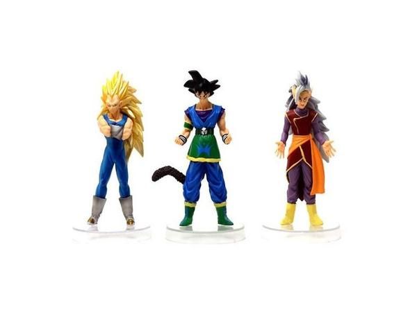 Promotional cartoon dragon ball z action figures toys