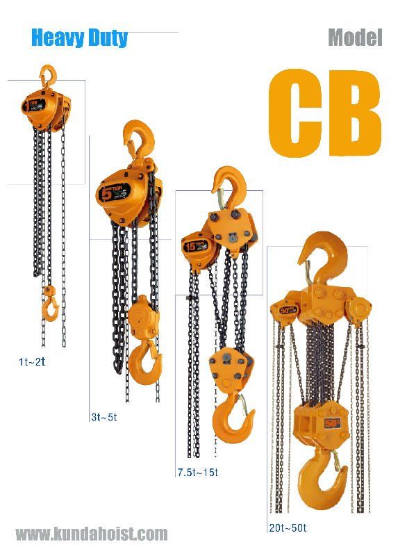 CB series Manual Chain Hoist/Winch