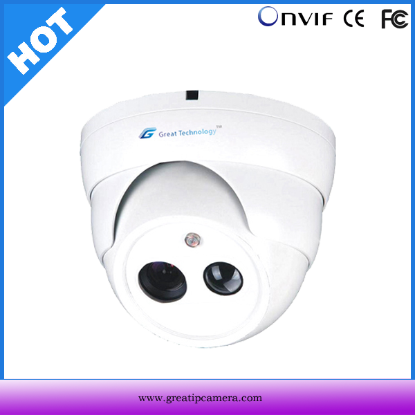 30m IR Megapixel Onvif Mini Dome Ip Camera