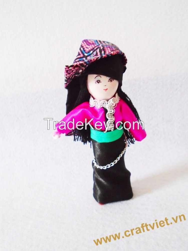 Traditional doll of Vietnamese ethnic group