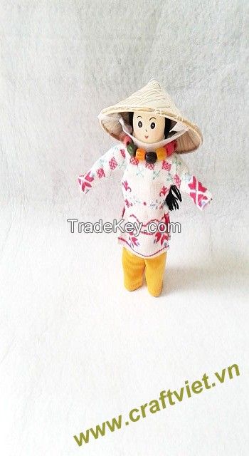 Vintage Aodai Doll