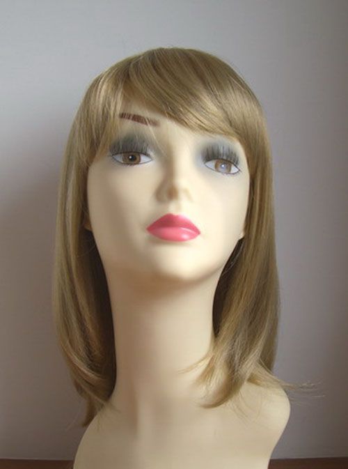 SW-212 Straight kanekalon synthetic wig #24 color